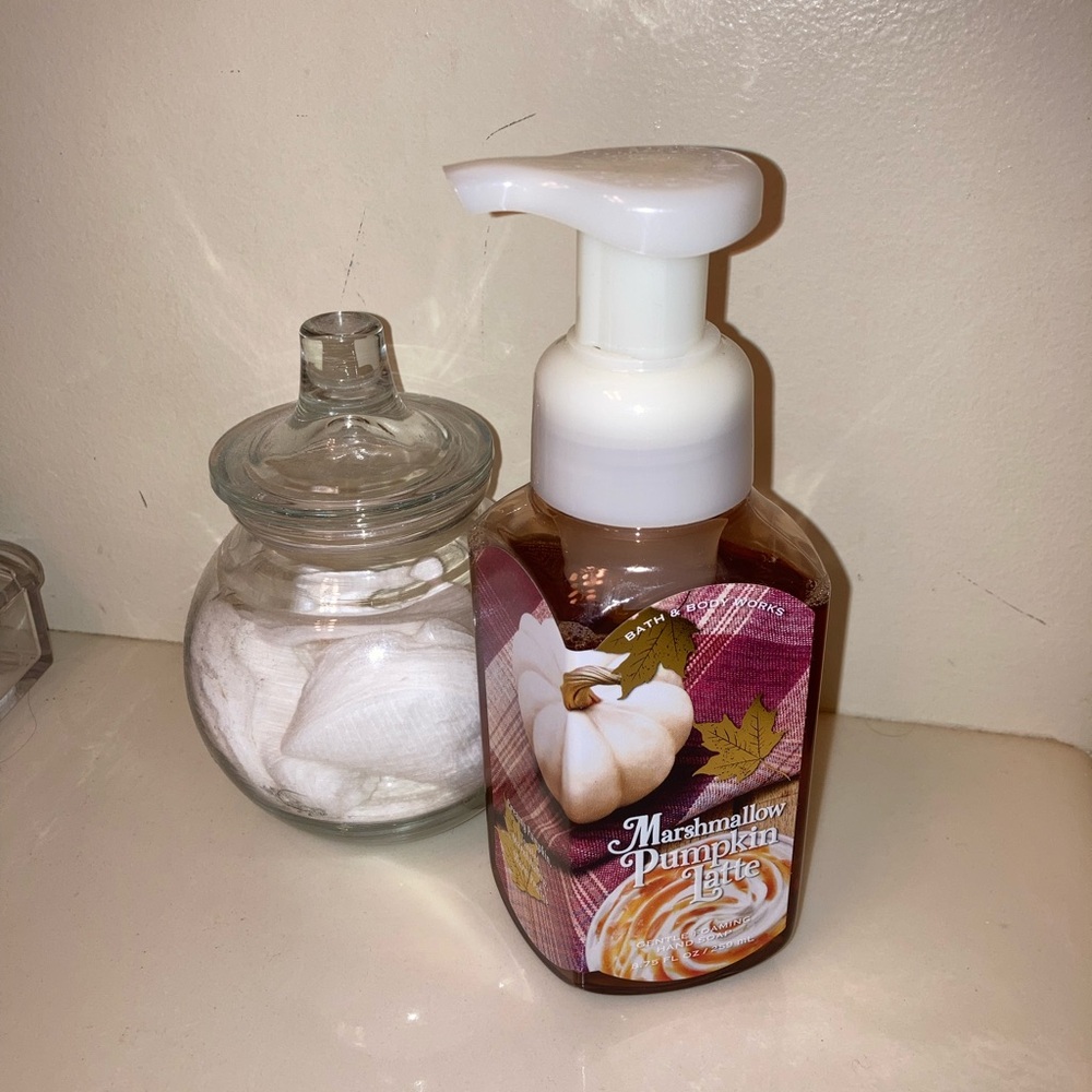 BBW Marshmallow Pumpkin Latte Hand Foam Soap Bath Body Works - Picture 3 of 5